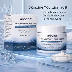 Dark Spot Correcting Cream with Tranexamic Acid & Niacinamide, Brightens Skin & Evens Tone, Daily Moisturizer