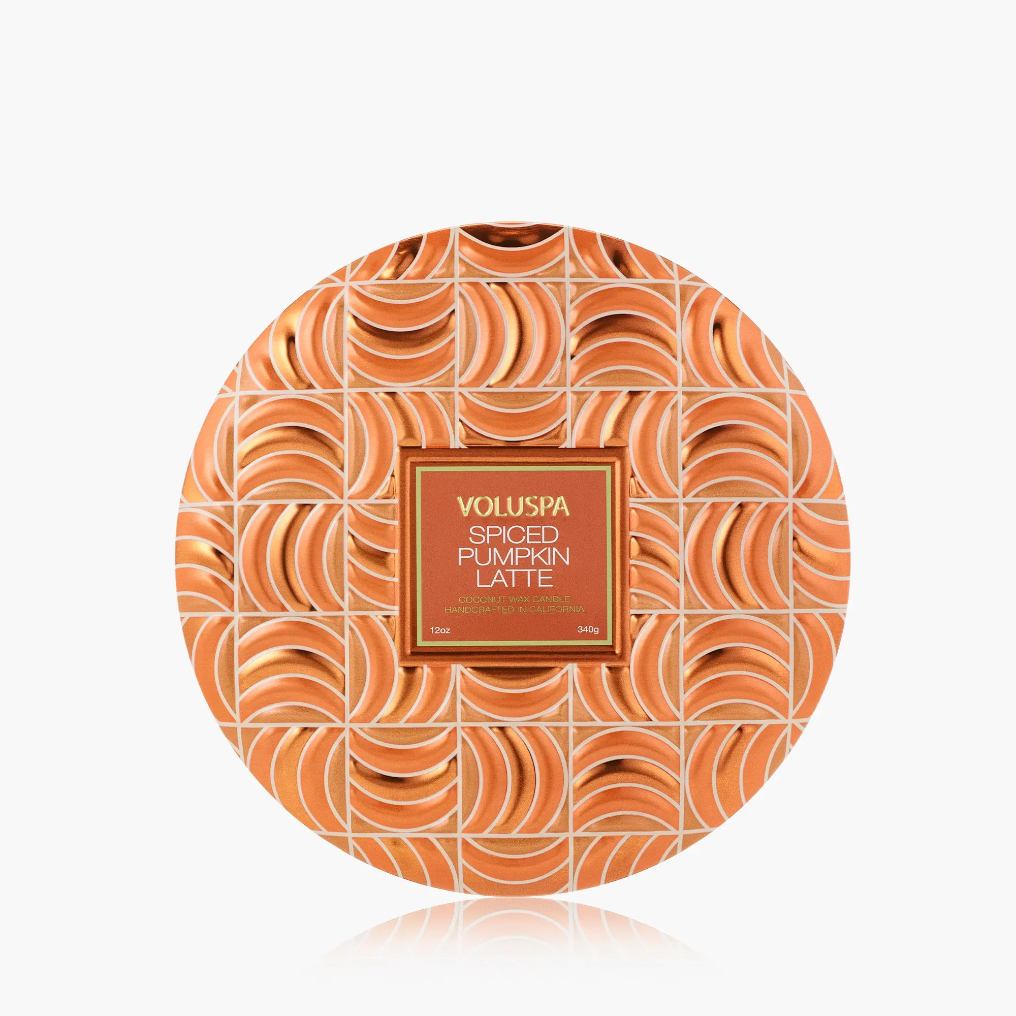 Spiced Pumpkin Latte - 3 Wick Tin Candle Spiced Pumpkin Latte - 3 Wick Tin Candle
