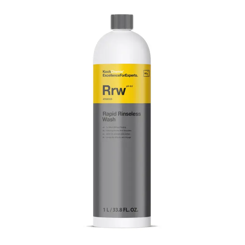Rapid Rinseless Wash (RRW) Car Cleaning Supplies, Ceramic-Safe Use, Scratchsafe Lift, Trim & Glass Safe Automotive Cleaning Fluid