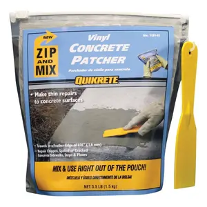 Quikrete 5625082 3.5 lbs Vinyl Concrete Patcher, Gray
