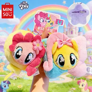 My Little Pony Plush Coin Purse Keychain Pinkie Pie Twilight Sparkle Cute Bag Charm Wallet Gift For Girls#Summervibes