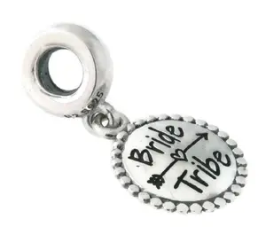 Pandora Bride Tribe Dangle Charm Sterling Silver Women's Jewelry ENG791169_31