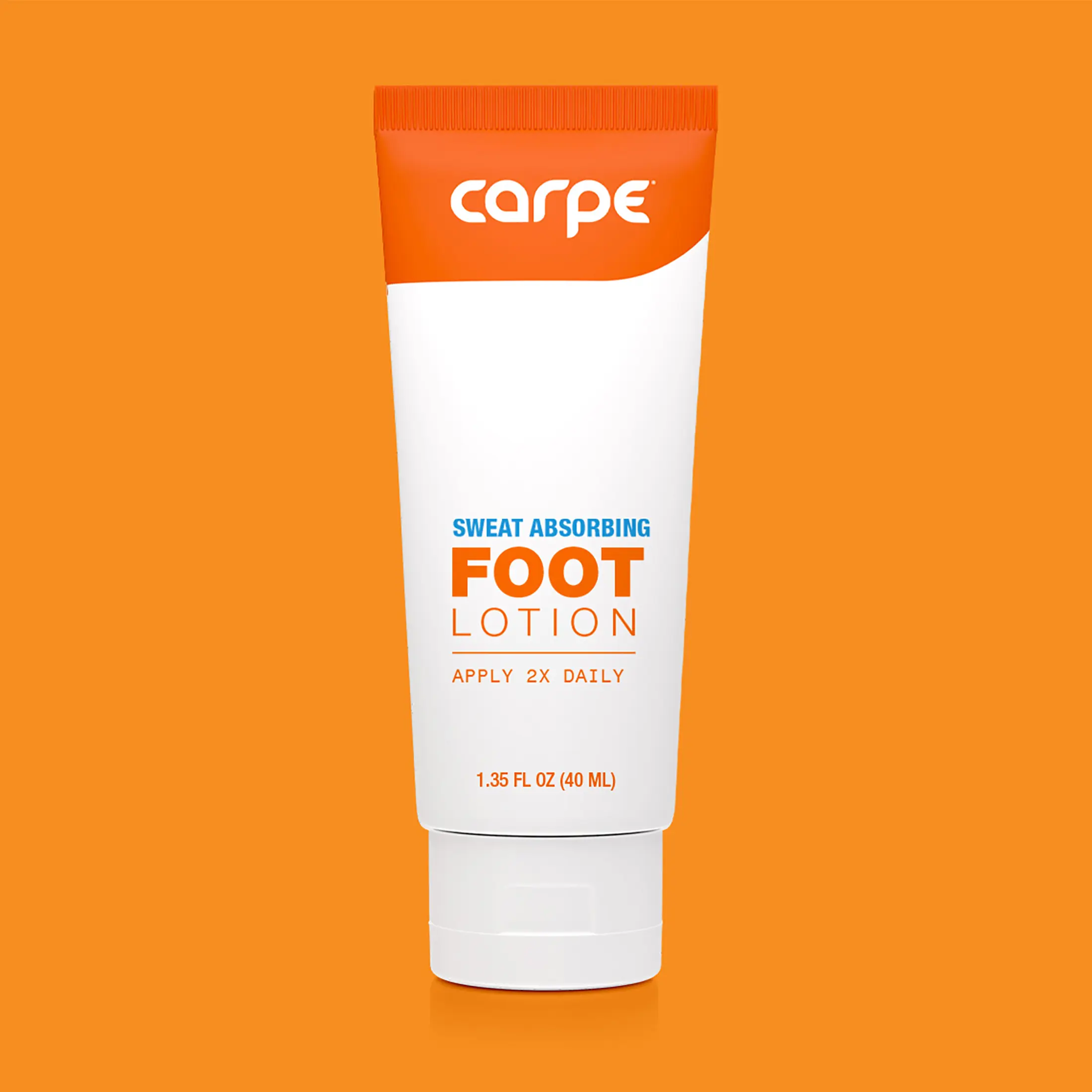 Carpe Sweat Absorbing Foot Lotion - Effective Formula with No Residue for Foot Sweat and Odor Control Foot Odor Eliminator Foot Odor Eliminator For Feet