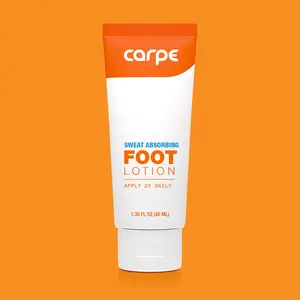 Carpe Sweat Absorbing Foot Lotion - Effective Formula with No Residue for Foot Sweat and Odor Control
