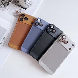 Summer Cooling Mesh Case for iPhone 17Pro Max 16 14 15 13 |   2026 New |   Built-in HD Lens Protector |   Compatible |   Shockproof Full-Body Anti-Scratch Cover, Shockproof Phone Case, Stylish Phone Protector, Minimalist Design, Highquality Case