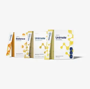 Unicity Feel Great - Lemon Unimate (1) Lemon Ginger Unimate (1) - Natural Orange Balance(1) - 30-day supply