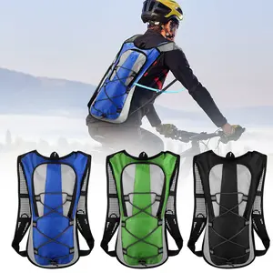 2L Capacity Waterproof Tactical Hydration Pack Backpack, Lightweight Outdoor Sport Bag for Cycling, Hiking, Climbing, Running & Travel, Bag Only (No Water Bladder Included)