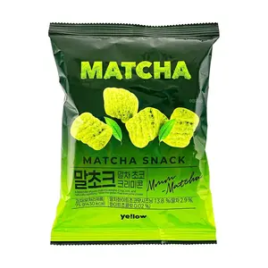 MATCHA 310 Korean Matcha White Chocolate Corn Crisps 75g - Popular Korean Convenience Store Snack