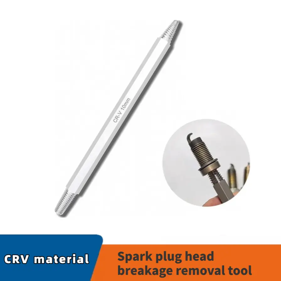 Spark plug removal tools, reverse thread taps, spark plug removal screws, automotive spark plug removal tools