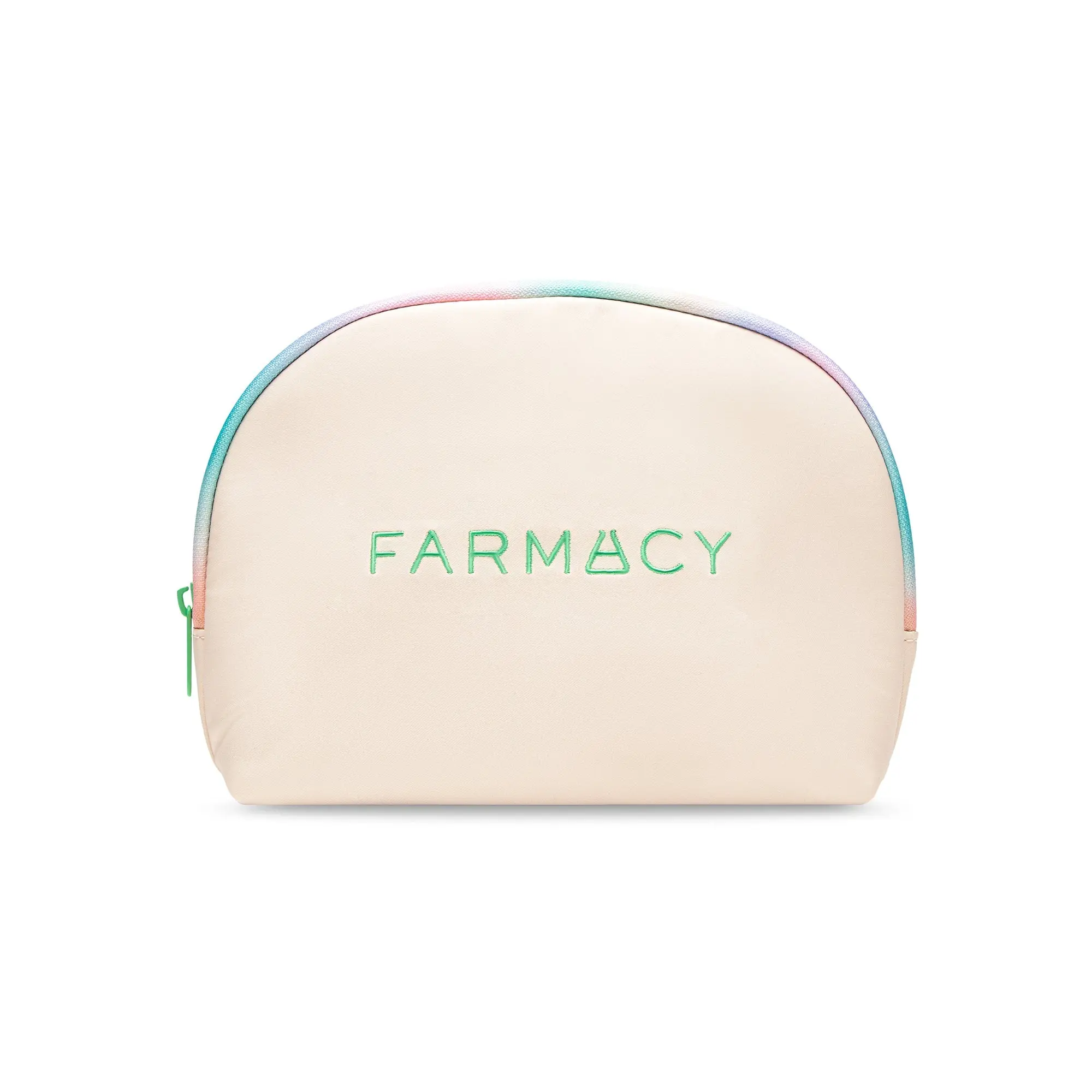 Farmacy Beauty The Glow To Go Pouch - Portable Cosmetics Bag, Make Up Travel Bag Organizer, Purse-Compatible Makeup Tool Storage