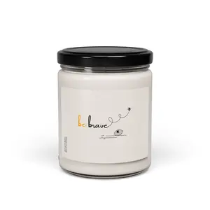 Bee Happy Series - "Be Brave." Scented Soy Candle, 9oz