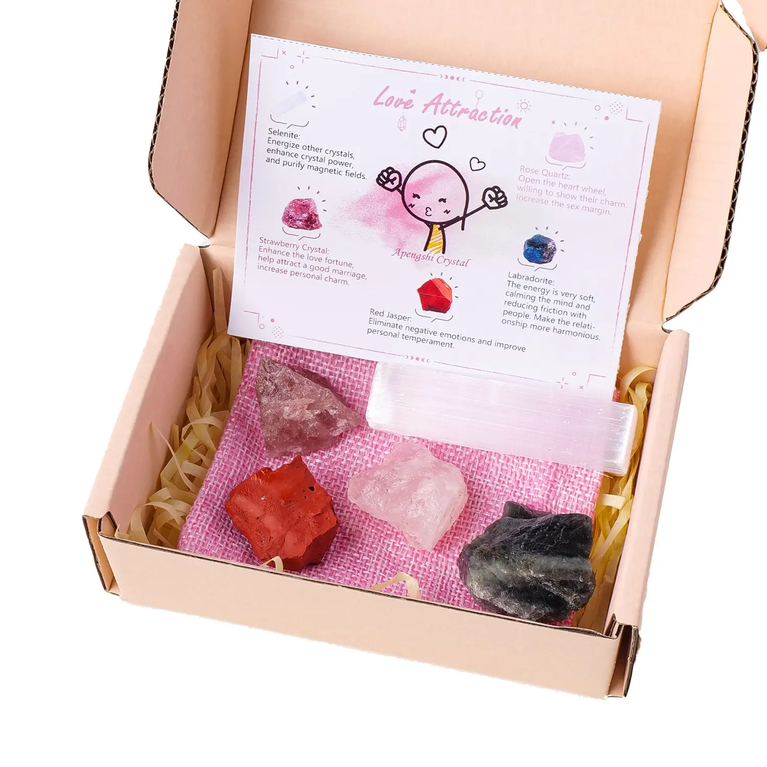 Crystal Energy Stone Set, Colorful Natural Crystal Stones, Crystal Decorative Stones, Bohemian Style Decor, Home Office Bookshelf Decoration, Christmas Gift