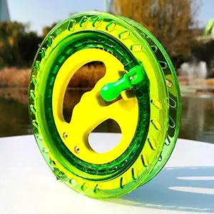 GREEN 18CM Kite Reel Line Winder Grip Wheel Flying Tools with Flying Line NEW