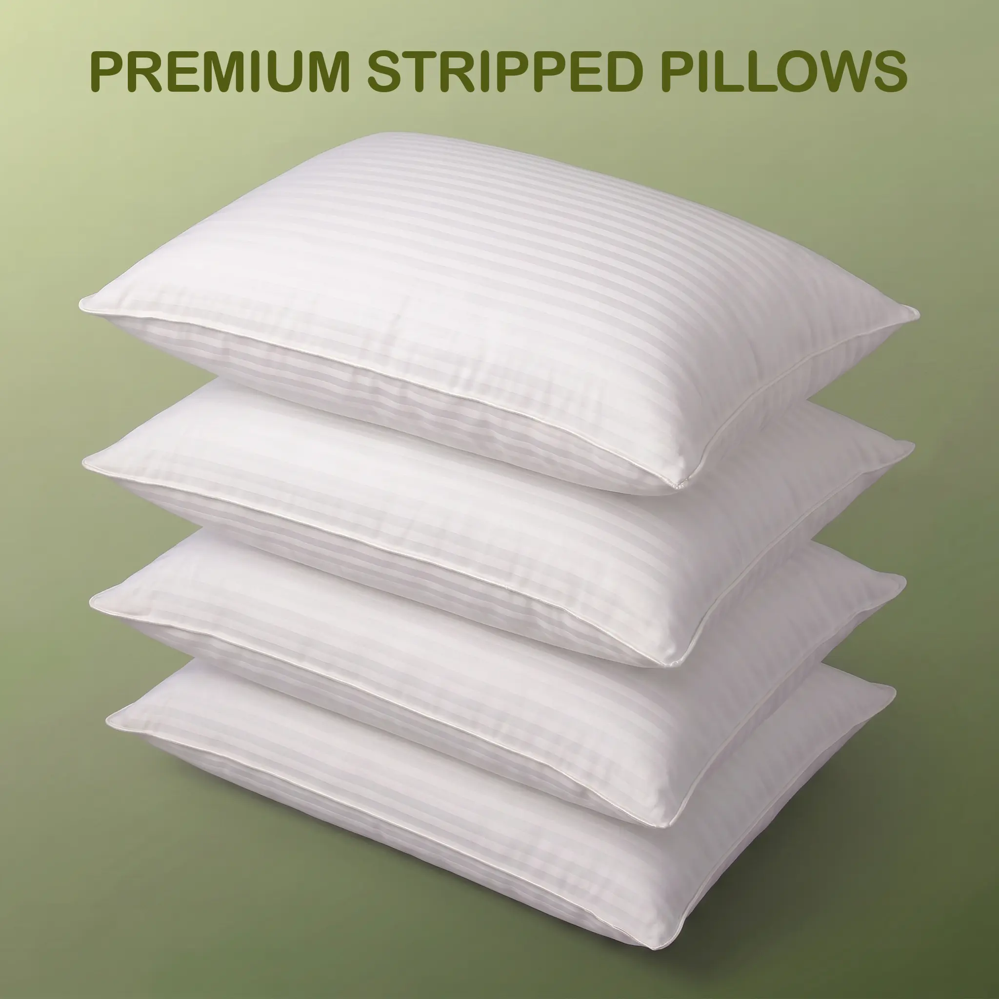 Utopia Bedding Premium Hotel Pillows (Set of 4) - 9 in Extra Thick Plush Polyester Fill Bedding Set, Breathable Cooling Pillows for Sleeping with Sleep Support for All Positions
