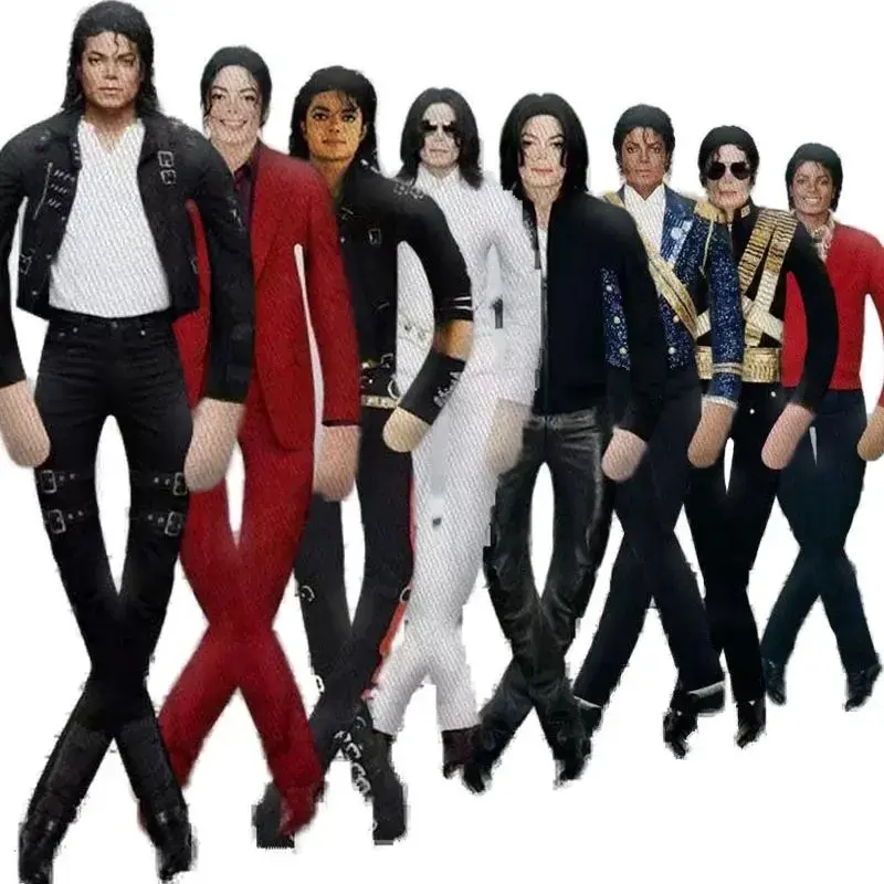 Michael Jackson Abstract Jointed Figure - Role-Playing Prop, Room Decor Accessory, Festive Party Gift Idea