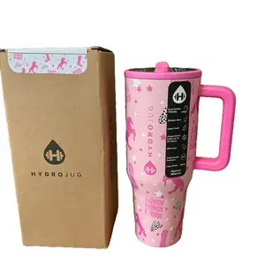 HydroJug 40oz Traveler Classic Horse Tumbler with Triple-Wall Insulation FlipStrawLid for All-Day Hydration Portable InsulatedFlask Mug Printed Drinkware Bottled BottledWater Bottles Bottled