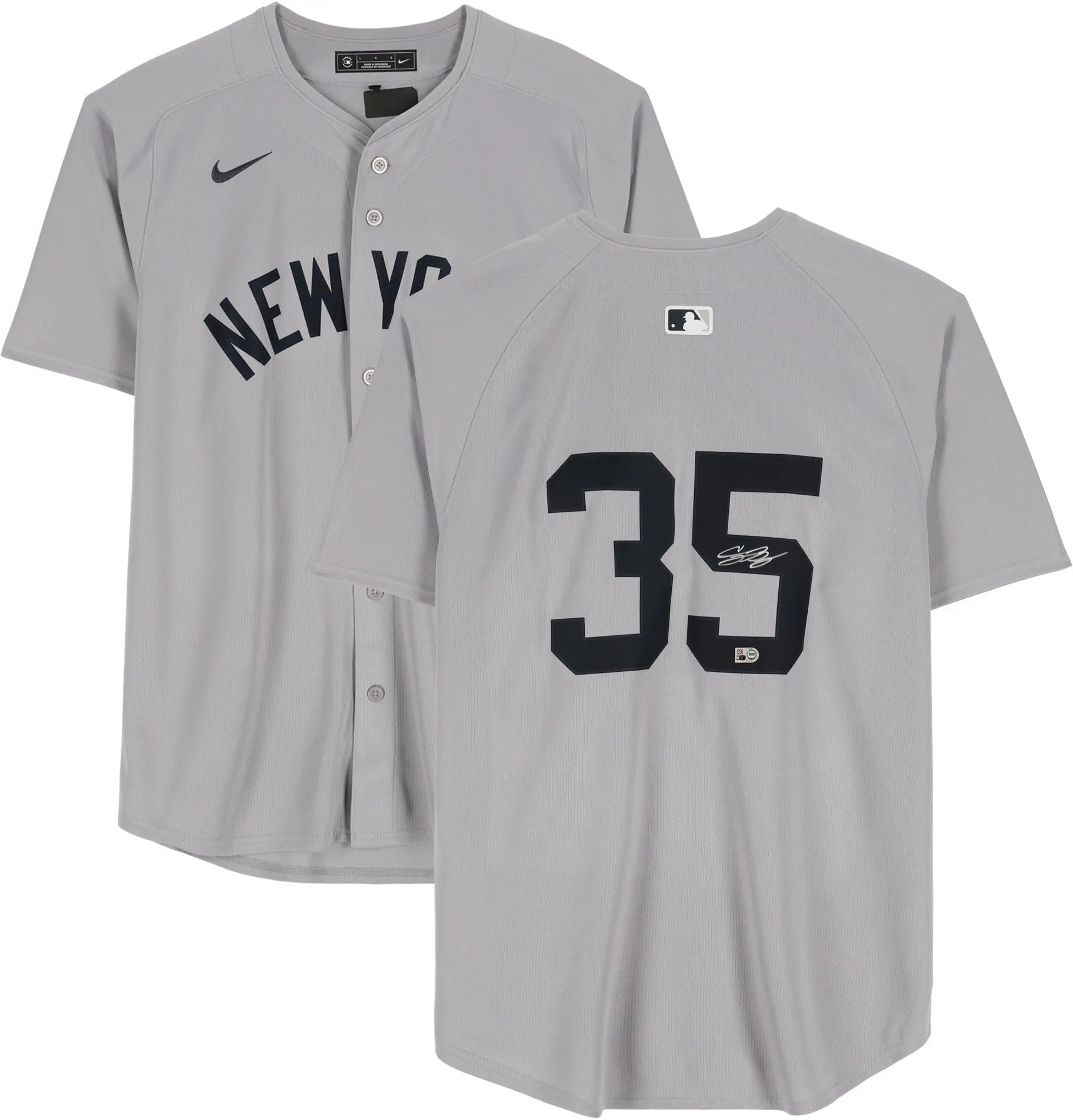 Cody Bellinger New York Yankees Autographed Gray Nike Limited Jersey - Fanatics Authentic Certified