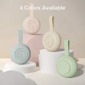 White Noise Machine with Night Light, 24 Soothing Calming Sounds Machine for Baby Adults, Portable Sound Therapy for Sleeping Travel, Baby Essentials for Newborn, USB Rechargeable