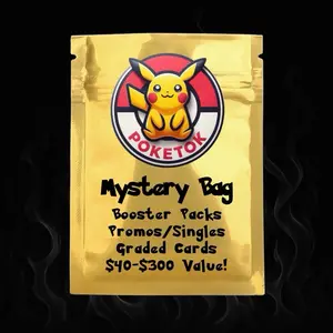 PokeTok Pokémon Mystery Repack Singles Booster Packs & PSA Graded Cards Sealed Hobby Box Best Value Mystery Bags