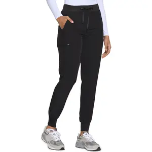 COZYFIT Womens Scrub Pants - Soft Stretch Yoga Style with 5 Pockets, Slim Fit Jogger Scrubs Pants for Women Sports Jogging Wear Workout Clothes Sports Jogging Wear