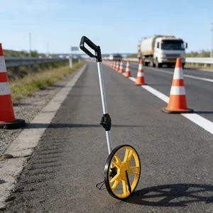 Portable Measuring Wheel Distance Measurement Tool, Precise Building Landscape Measurement, Ergonomic Body Measurement