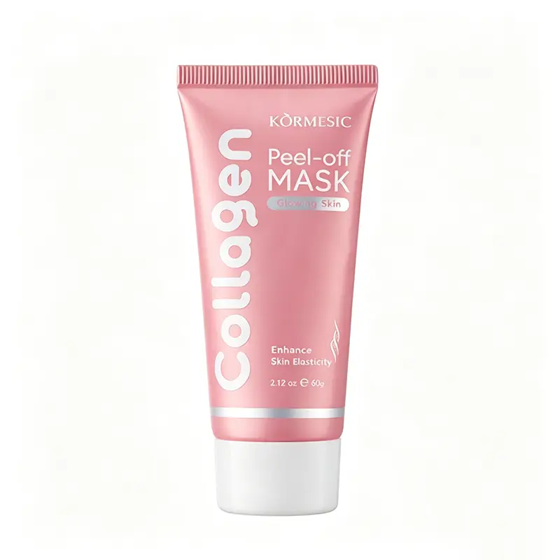 Collagen Peel Off Facial Mask to Enhance Skin Elasticity & Minimize Pores, Gentle Deep Cleansing Mask Removes Blackheads and Excess Facial Oil for Long-Lasting Radiant Complexion