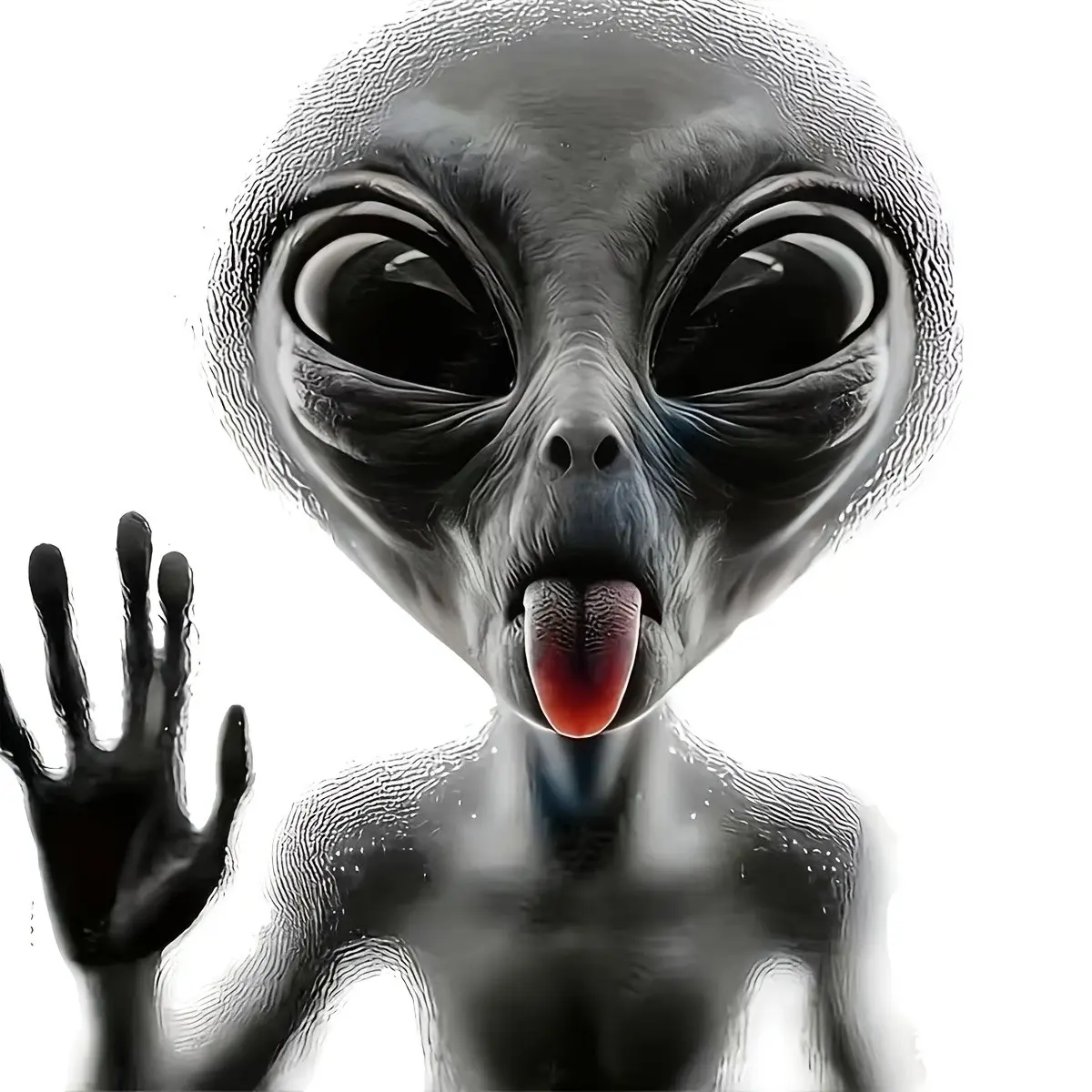Alien Sticker Decal, Self-Adhesive Glossy Finish, Irregular Shape Design, Perfect Gift for Car Laptop Window Wall Decor, Single Use Party Decoration, Car Decals, Sticker For Cars
