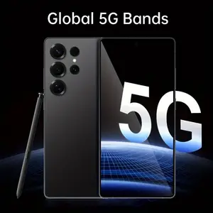 S25 Ultra Unlocked 5G Android 14 Smartphone.12GB+512GB,6.99" HD Display,68MP+108MPCam,7800mAh, Dual Card, Built-in Pen, FaceUnlock, , Case & Protector