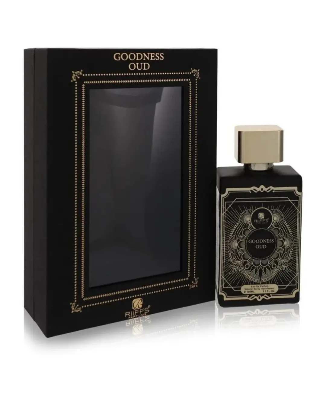 Riiffs Goodness Oud Eau De Parfum Spray 3.3 oz Men Long Lasting Fragrance Spray
