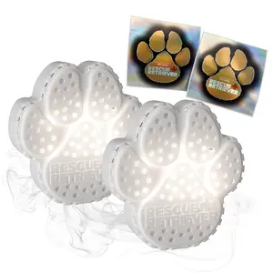 Rescue Retriever Multi-pack pet safety system with silent strobing alert & reflective pet total decal for pet. The best pet safety device for pet rescue form fires.