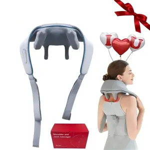Multifunctional Portable Massager, Kneading, Heating, Deep Tissue Massage, Perfect Gift for Family and Friends, Christmas, New Year Gifts