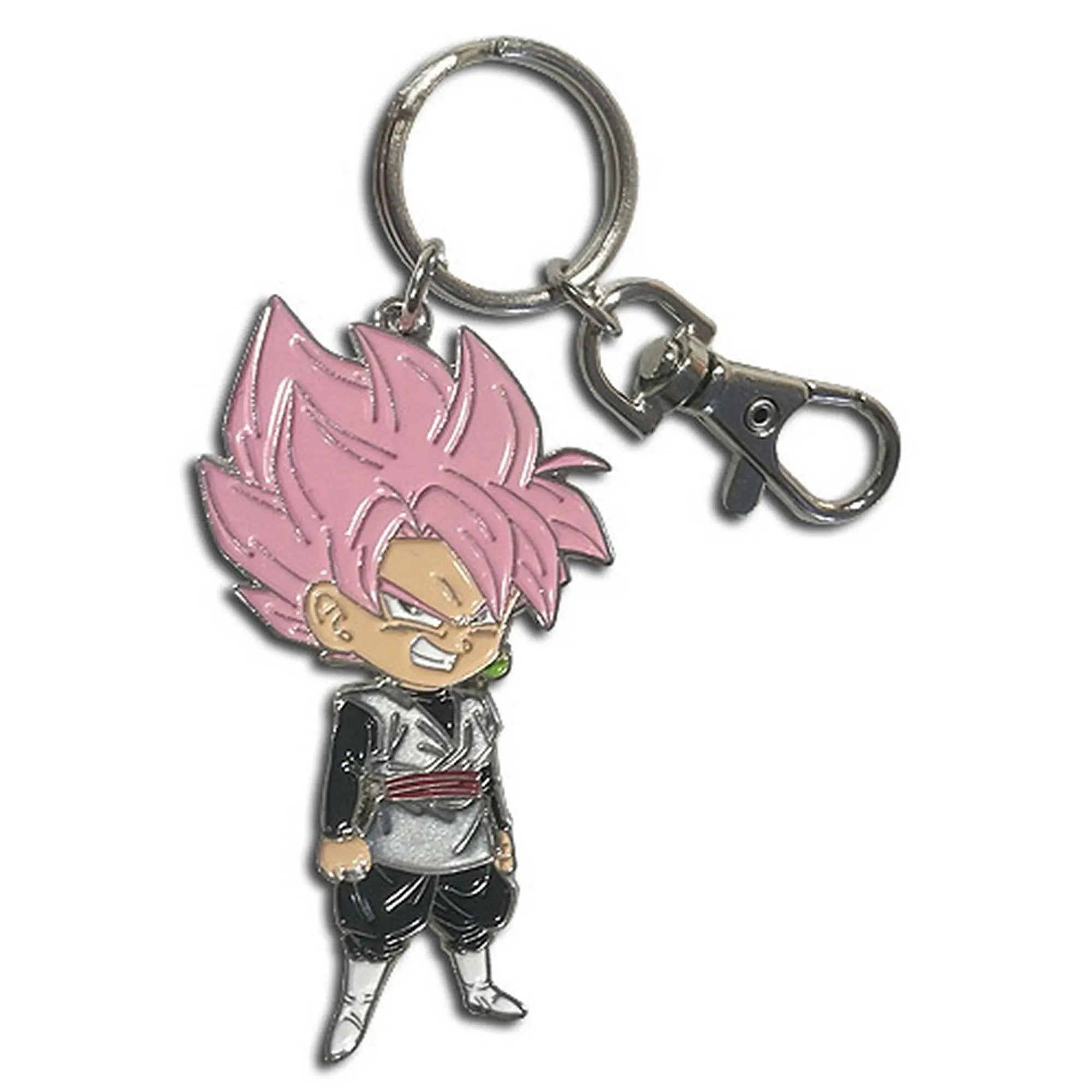 Dragon Ball Super - SD Son Goku Rose Metal Keychain
