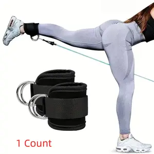 1pc Ankle Strap Weight Training Bands for Leg Resistance, Adjustable Ankle Straps for Fitness and Strength Training Workouts