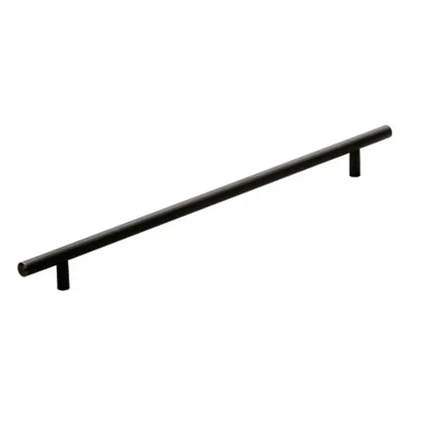 Amerock BP19014ORB True Modern Simple Bold Metal Door Handles - 320mm (15.75in) Oil-Rubbed Bronze Bar Pulls, Inches