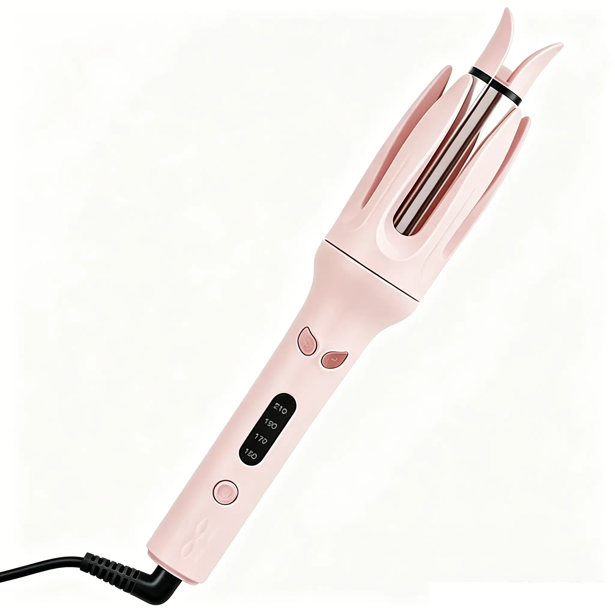 Women's 28mm Negative Ion Automatic Rotating Curling Iron - Curly Hair Tool, US Plug Curlers & Straighteners, 4 Adjustable Heat Settings, Fast Heating, Smart Power Off, Multi-Voltage, Salon at Home, Hair Curler, Easy Curls, Beauty Products, Abs, Bouncy Cu