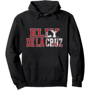 Elly De La Cruz Cincinnati Baseball MLBPA Pullover Hoodie - Size S-3XL Unisex, Cotton IX7
