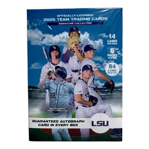 LSU 2025 Baseball Officially Licensed Trading Cards by Onit Athlete