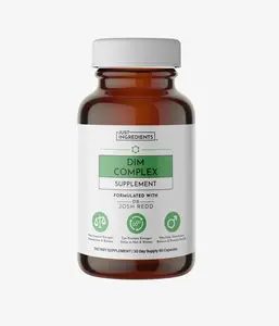 Just Ingredients DIM Complex - With DIM I3C & Broccoli Extract for Hormonal Wellness & Detox Support