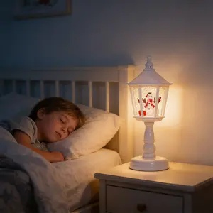 Christmas Themed Light, 1 Count Snowman & Tree & Santa Claus  Lamp, Decorative Light for Home Party Festival, Festive & Party Supplies TiktokShopSpringGlowUp