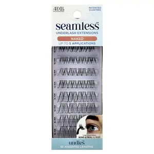 Ardell Seamless™, Underlash Extensions, Naked, 32 Assorted Lengths