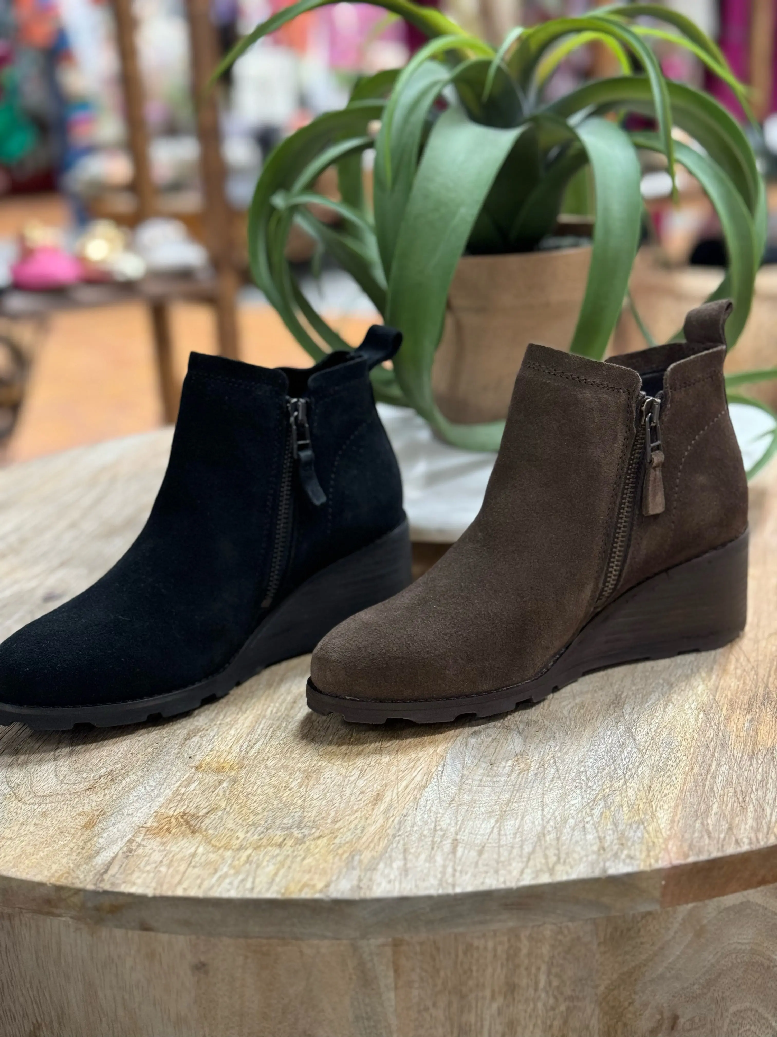 Suede Boots