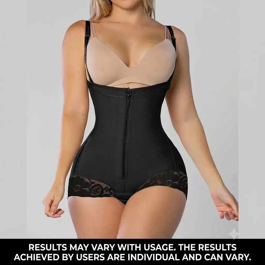 Women's Colombian Full-Body Long Pants Shapewear, Post-Pregnancy Waist Trainer, Post-Liposuction Tummy Control Bodysuit