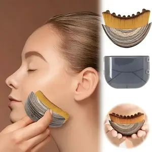 Lymphatic Contour Face Brush, Ergonomic Design for Precision, Ideal for Face, Chin & Neck, Double Chin Reducer, Upgrade Your Skincare Routine
