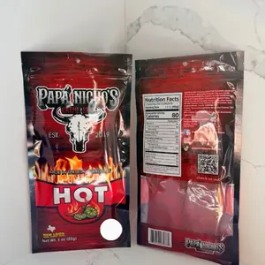 HOT Chips - Beef Jerky 3oz BIG BAG NEW LOOK