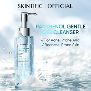 [Bigger Size] SKINTIFIC Panthenol Gentle Foaming Cleanser 250ml Daily Oil Control Face Wash For All Genders Amino Acid Ceramide Soothes Troubled Skin Balances Barrier Smooth Refreshed Complexion Redness