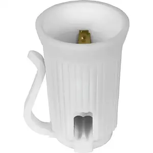 Replacement Sockets, C9 / E17, SPT1, Pack of 25, White