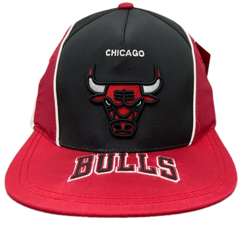 Mitchell & Ness Black/Red NBA Chicago Bulls Freethrow HWC Snapback Hat
