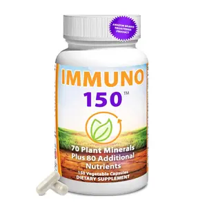 Advanced Immune Support Supplement – 150 Vegetable Capsules with Vitamins & Minerals