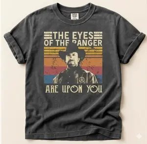 Walker Texas Ranger Shirts, Movie Shirts, Western Series Cowboy