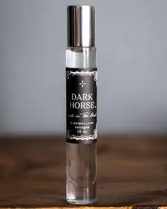 Un- 10ml Hand-Mixed Paraben-Free Unisex Dark Horse Roll-On Cologne Oil, Mint Blend for Unisex Wear